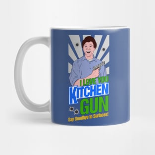 I Love You Kitchen Gun! Mug